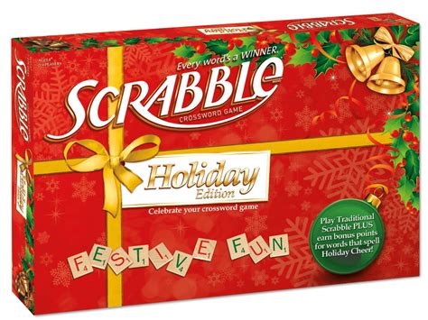 Scrabble Holiday Season Edition Board Game Board Games Messiah