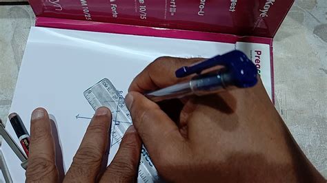 The human eye is amazingly fast and accurate at visually dividing things down the middle. Perpendicular bisector of segment of triangle - YouTube