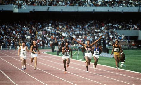 For this meet the following records were registered. Five decades on from podium salute, 1968 Olympic 200m ...