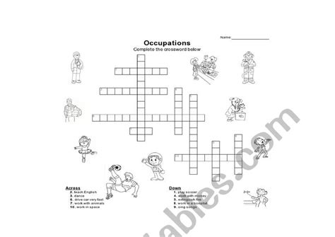 Occupation - ESL worksheet by AnnaCarol