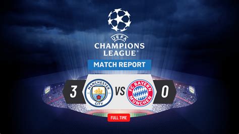 Man City 3 0 Bayern Munich Citizens Dominate Bayern At Etihad