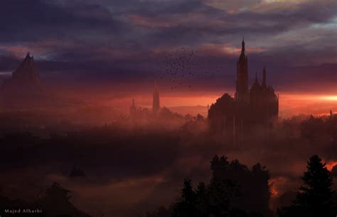Castle In The Fog By Secr3tdesign On Deviantart