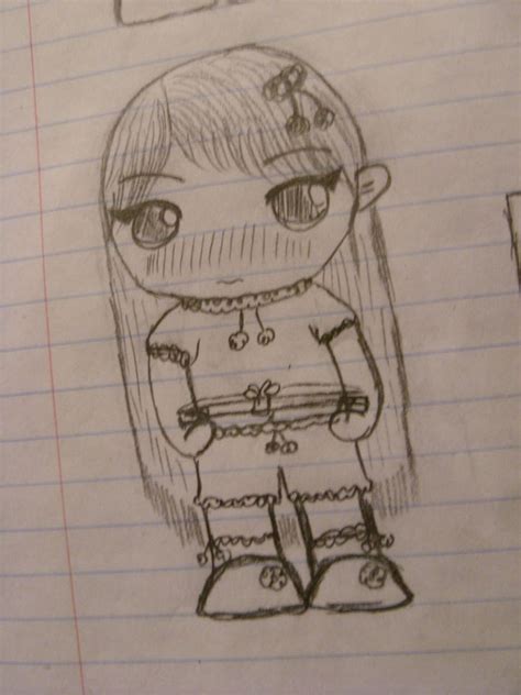 Cute Girl Doodle 5 By Cosmicru On Deviantart