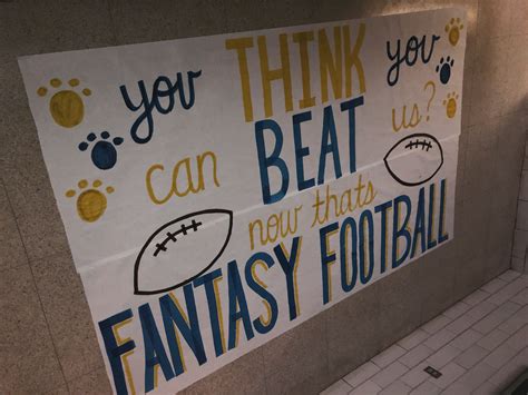 High School Football Posters Ideas