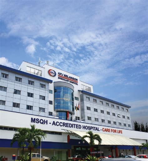 Sebelumnya, rumah sakit ini dikenal dengan nanma selangor medical centre. KPJ Selangor Specialist Hospital - VisionKL