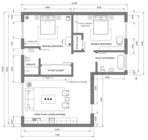 House Floor Plan With Dimensions An Overview House Plans