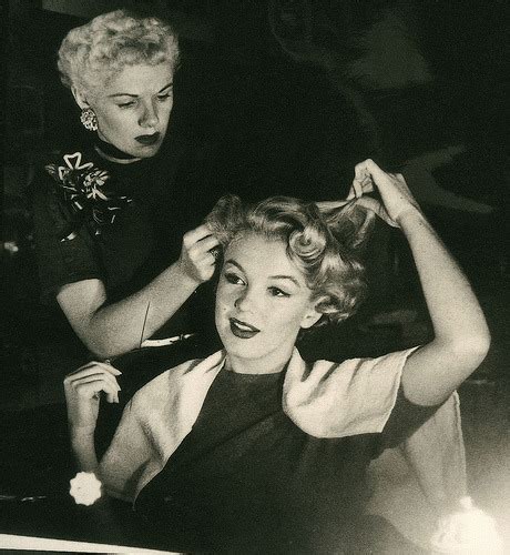 Love Danicamarie Marilyn Monroe Getting Her Hair Done By Her