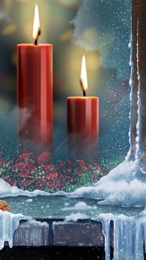 Christmas Candle Wallpaper 66 Images
