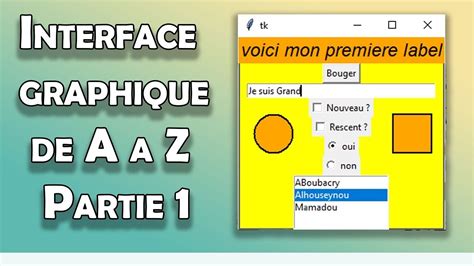 Les Interfaces Graphiques De A A Z En Python Partie Youtube Hot Sex