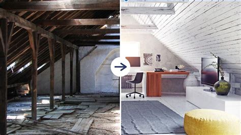 How To Convert Your Attic Into The Best Home Office Ever
