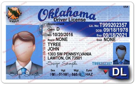 Drivers License Fake Templates Polepartners