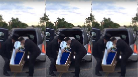Chill Teen Shows Up To Prom In A Hearse And Casket Mashable