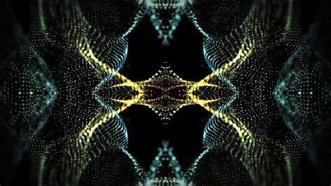 Psychedelic Kaleidoscope Particles Stock Motion Graphics Motion Array