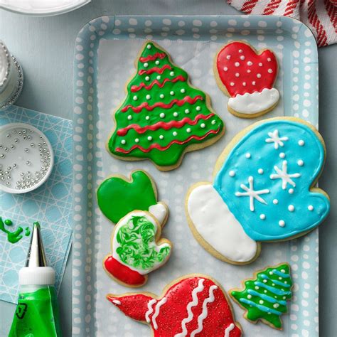 Kids will love to help decorate these colorful christmas lights cookies. Holiday Cutout Cookies Recipe | Taste of Home