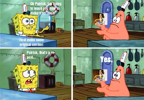Patrick Spongebob Memes Spongebob Cartoon Memes Cartoon Pics Funny
