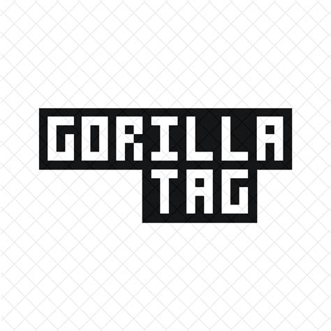 Gorilla Tag Svg Images For Cricut Instant Download Files Etsy Uk