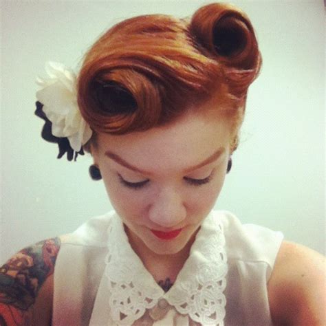 My hair is super fine and i really struggle to style it. No Debutante: All day I dream of Victory rolls....