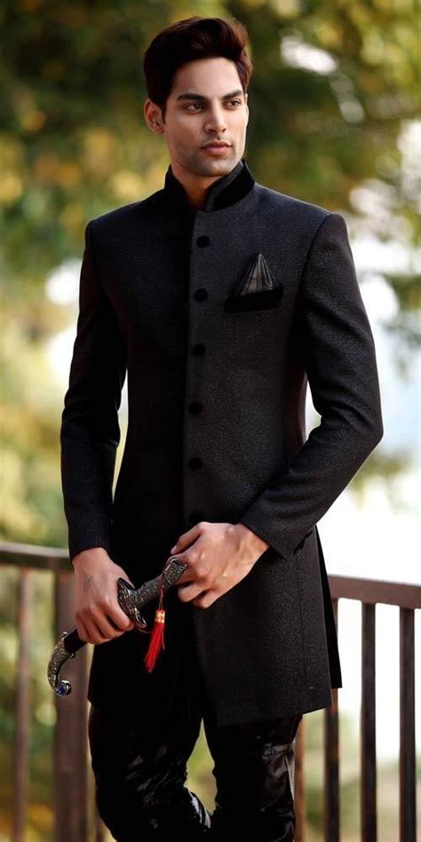 Cheap trench, buy quality men's clothing directly from china suppliers:men overcoat vintage long trench coat men new jacket coats mens business black casual long solid. 20 Latest Style Wedding Sherwani For Men and Styling Ideas
