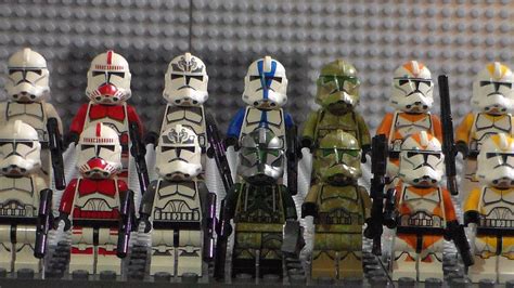 New 2014 Lego Star Wars Phase 2 Clone Comparison Review