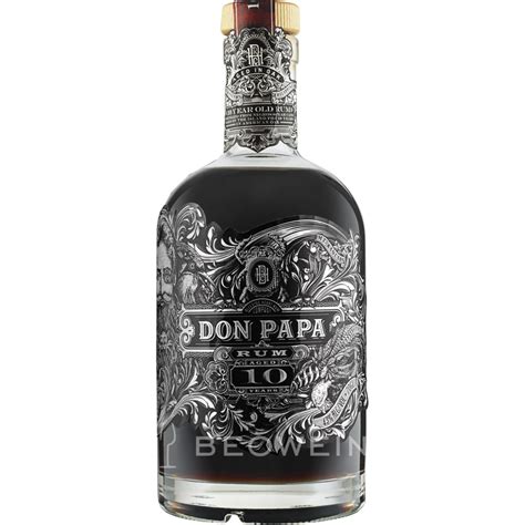 Di colore ambrato scuro, don papa 10 anni è profondo, ricco e potente al naso. Don Papa Rum 10 Jahre 0,7 l - tgh24
