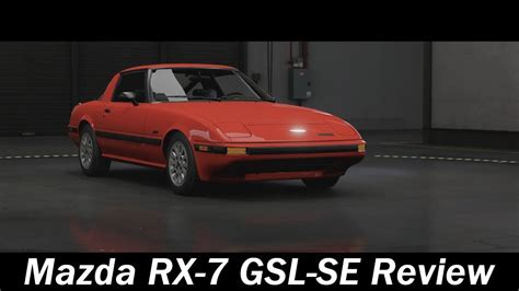 1985 Mazda Rx 7 Gsl Se Review Forza Motorsport 7 Youtube