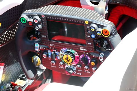 Ferrari Steering Wheel Bahrain International Circuit 2016 · F1