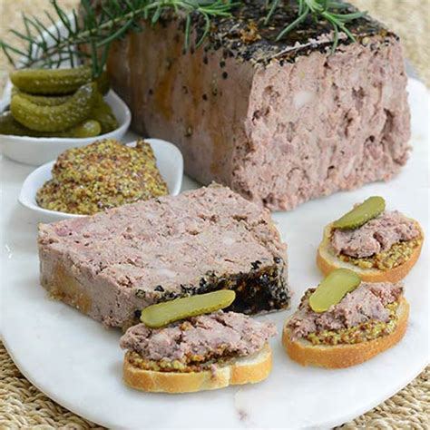 Country Pate With Black Pepper Party Size By Fabrique Delices From