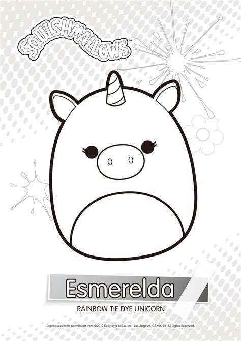 Star wars the bad batch coloring pages | new pictures free printable. Esmerelda from Squishmallows Coloring Pages - XColorings.com