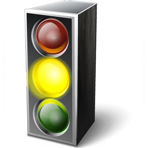 Iconexperience V Collection Trafficlight Yellow Icon