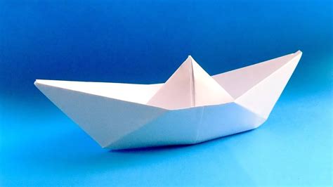 How To Make A Paper Boat That Floats Origami Boat Rujukan World