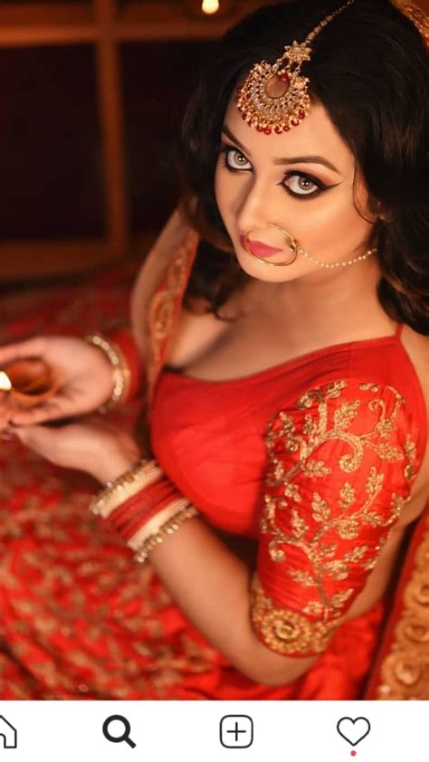 Beautiful Bride Pretty Woman Beautiful Eyes Indian Photoshoot Saree Photoshoot