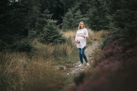On Location Couple Maternity Photoshoot In The Dublin Mountains