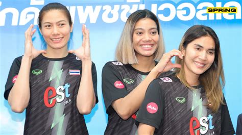 เปิด 14 รายชื่อนักวอลเลย์บอลหญิง ทีมชาติไทยลุยศึกเนชั่นส์ ลีก Vnl 2023