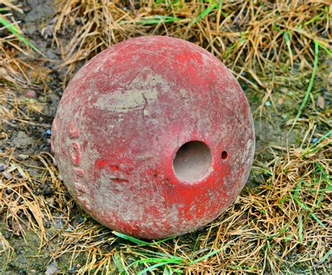 Free Images Grass Lawn Play Old Dirty Toy Childhood Ball