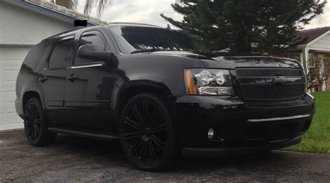 Photos Of My New Truck 2013 Chevy Tahoe Lt Blacked Out Lowered