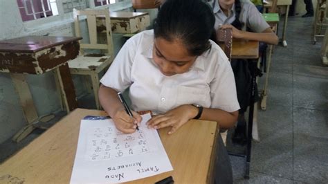 Writing The Alphabet Choithram School