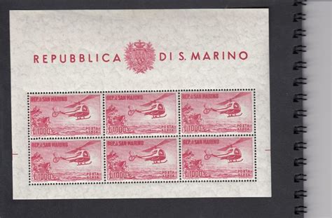 San Marino 1961 50 Foglietto Bf33 Unificato Catawiki