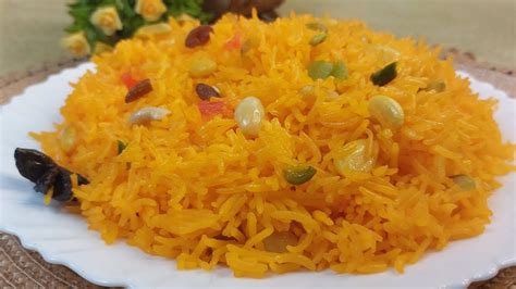 Easy Way To Cook Zarda Rice Recipe By Qila Of Food Secrets Khila