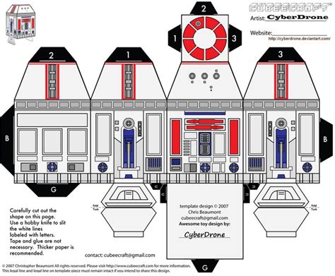 17 Star Wars Papercraft Templates Images Infortant Document