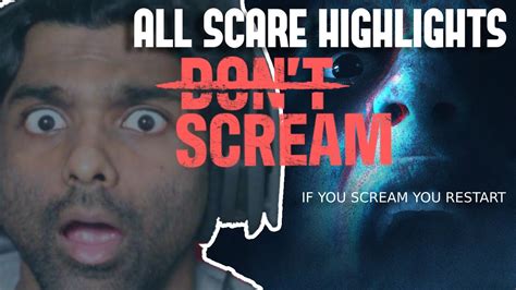 Dont Scream Horror Game Scare Highlights Youtube