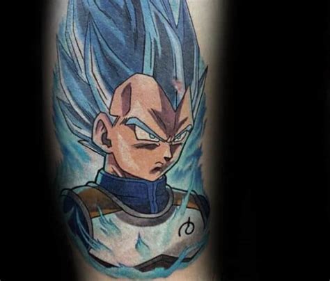 The first two pictures are of a young lady with a vegeta tattoo, signed by christopher sabat. 40 Vegeta Tattoo Designs For Men - Dragon Ball Z Ink Ideas