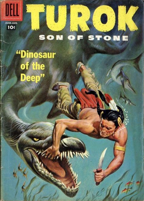 Turok Son Of Stone Dell 1956 8 Issue 8