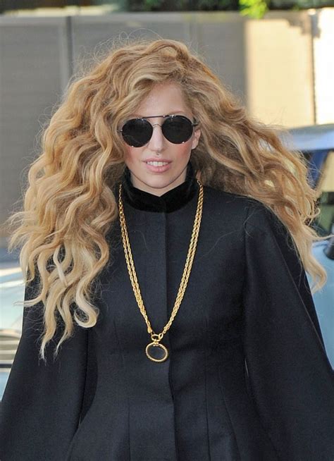 Lady Gaga Long Wavy Cut Lady Gaga Looks Stylebistro