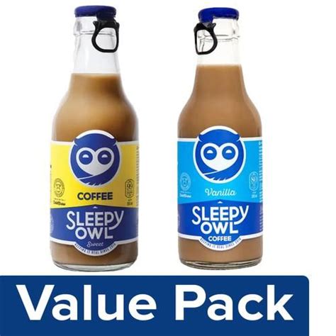 Buy Sleepy Owl Cold Brew Coffee Sweet Cold Brew Coffee Vanilla