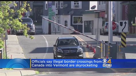 Illegal Border Crossings From Canada Into Vermont On The Rise Youtube