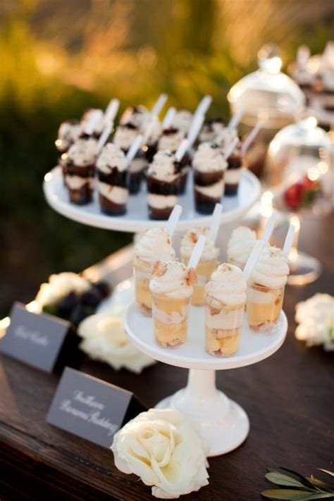 Shot Glass Desserts Wedding Desserts Wedding Reception Desserts Wedding Dessert Table