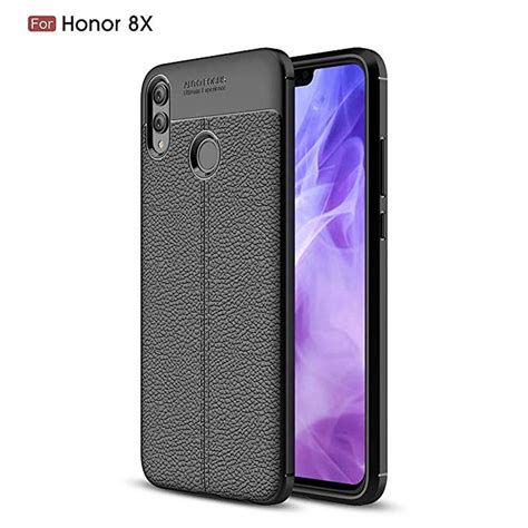 The leather finish on the back gives it a premium feel and good grip. Best cases for Honor 8X