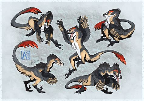 Commission Little Raptor By Astarcis On Deviantart Velociraptor