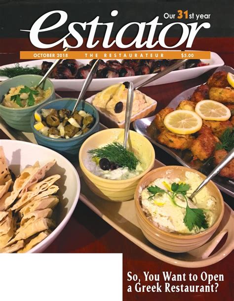 Estiator Magazine Restaurant News Recipes Restaurant Sales