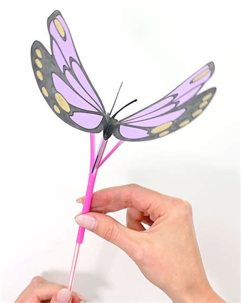 Butterfly Craft Flapping Butterfly Craft